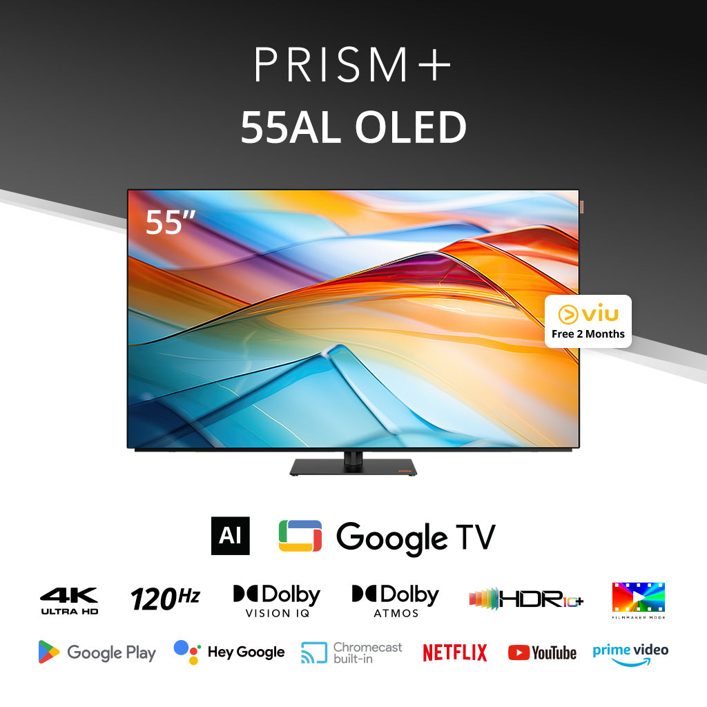 PRISM+ 55AL OLED 4K AI Google TV
