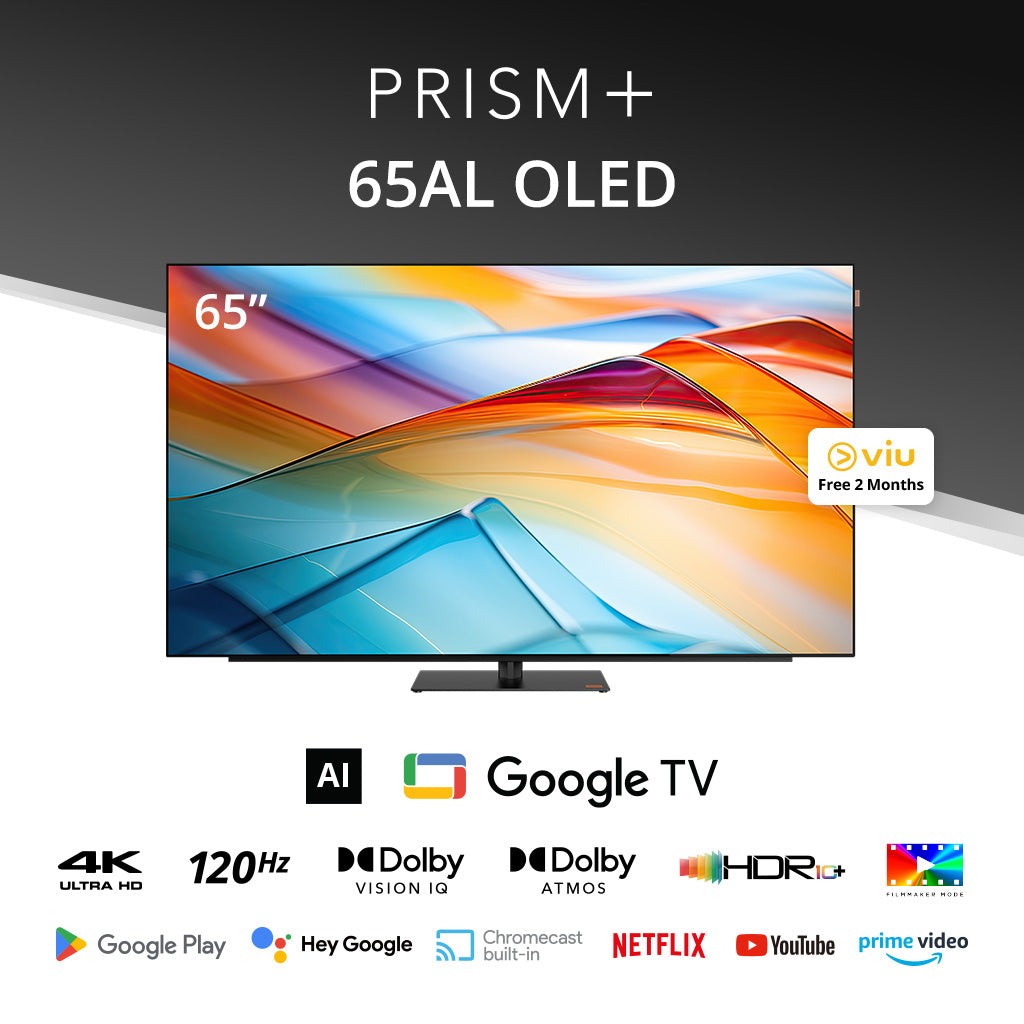 PRISM+ 65AL OLED 4K AI Google TV