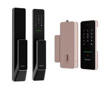 sentinel-door-lock-onyx-black-sentra-ultra-gate-lock-copper-rose main
