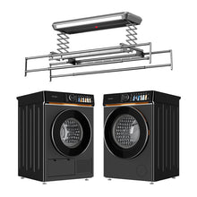 Laundry Rack and Washer and Dryer Triple Bundles