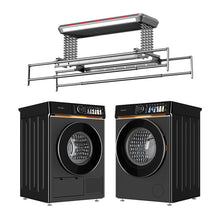 Laundry Rack and Washer and Dryer Triple Bundles