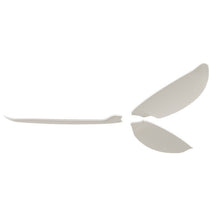 Oasis Pro Macaron Blade 52" Wing Tip - 3 Blades - Cannoli Cream